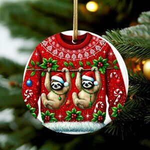Ugly Sweater ornaments 2